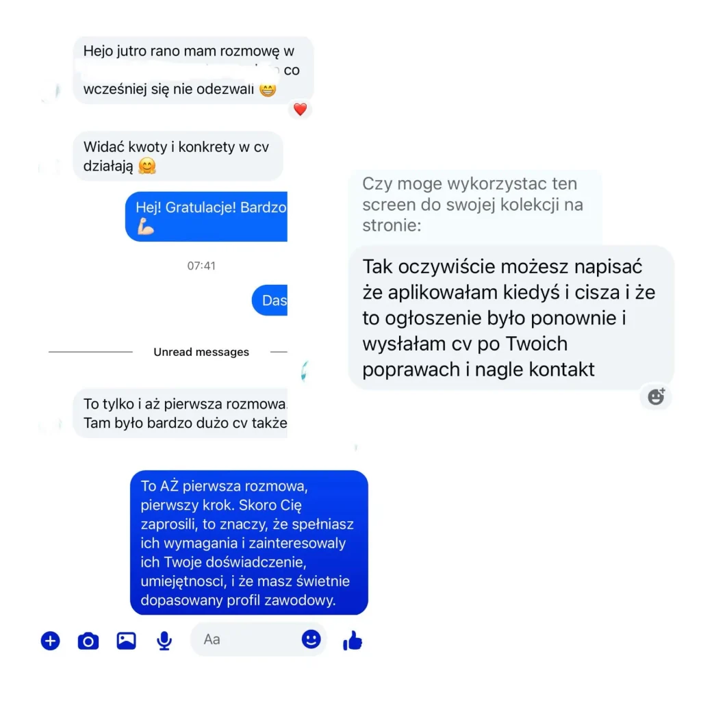 Opinia klientki karoliny spytek rekruterka
